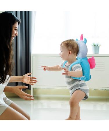 Baby Head Protector & Knee Pads Set for Crawling Toddler Walkers - Safety Pillow Cushion | Adjustable Backpack for 5-24 Months, B-Angel Design - Buy Online on GoSupps.com