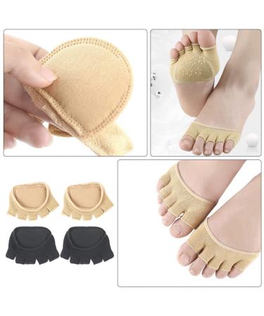 Buy HEALLILY 2 Pairs Padded Tabi Socks - Comfortable Peep Toe Topper & Toe Correction Socks for Perfect Foot Support - Buy Online on GoSupps.com