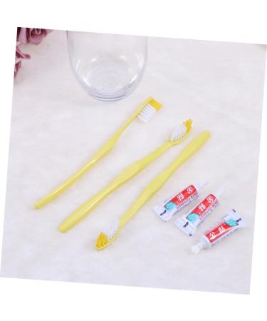 FRCOLOR 30-Piece Travel Toothbrush & Toothpaste Kit - Hotel & Oral Hygiene Set for VIPs | Ideal for Travel - Buy Online on GoSupps.com