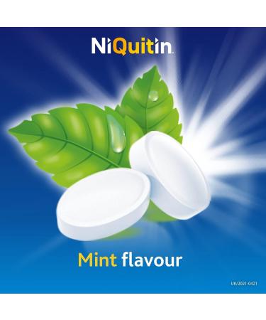 NiQuitin Minis Mint 4mg Lozenges - 60 Mini Lozenges - Smoking Craving Relief & Quit Smoking Aid - Pocket-Sized Container - Fast Craving Relief - Buy Online on GoSupps.com