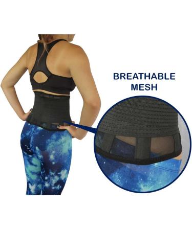 ComfyMed Breathable Mesh Back Brace - Adjustable Size (26-37 inches) - Buy Online on GoSupps.com