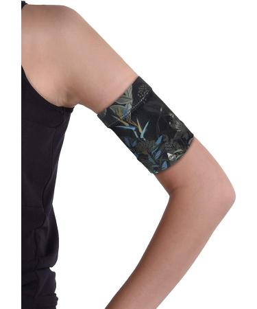 Dia band glucose sensor protection bracelet freestyle libre medtronic dexcom or omnipod-comfortably reusable diabetics band.M (27-30 cm)