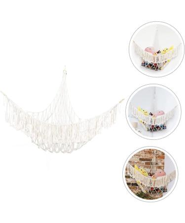 Ultechnovo 4-Piece Yoga Ball Stand & Soft Toy Organizer - Corner Hanging Mat Solution for Your Home - Buy Online on GoSupps.com