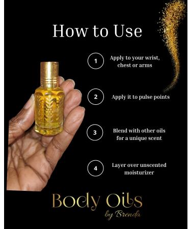 Body Oils by Brenda Arabian Sandalwood Concentrated Fragrance Body Oil (3 ml) 0.1 Fl Oz (Pack of 1) - Buy Online on GoSupps.com