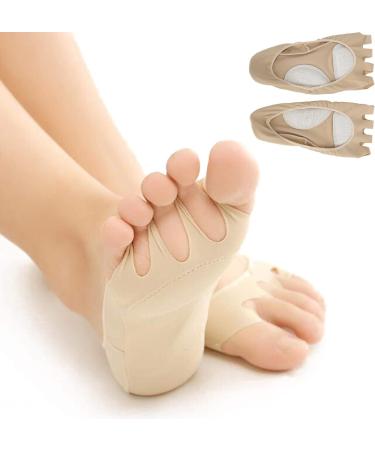 Bunion Relief Toe Separators - Breathable Padded Socks for Men | Foot Care Hammer Toe Support - Buy Online on GoSupps.com