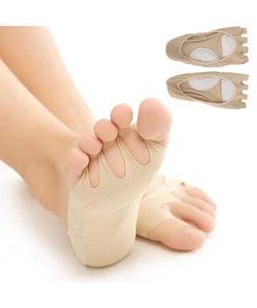 Five Toe Separator Socks Professional Breathable Toe Foot Care Products for Foot Care Prevent Foot Cramps One Pair
