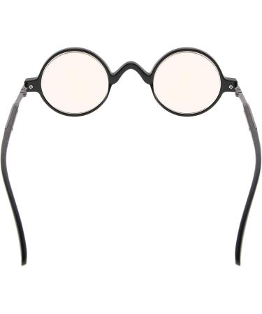 Eyekepper Anti UV Round Reading Glasses - Vintage Professor Oval Readers (Black +1.50) - International Shipping Available - Buy Online on GoSupps.com