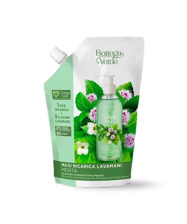Bottega Verde Bottega Verde - Mint Maxi Refill Washbasin 750 ml with mint extract from Tenuta Massaini