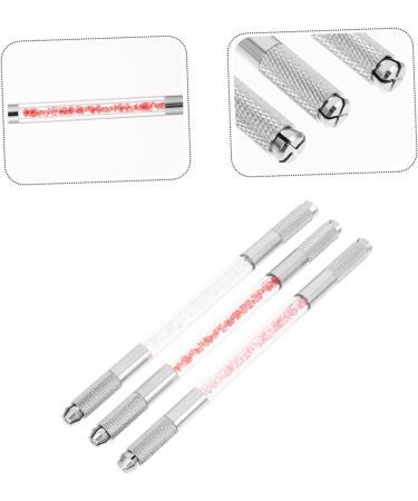 Mikinona 3pcs Fruit Embroidery Pen Pen Makeup Tool Eyebrow Microblading Kit Metal Pen Plastic - Buy Online on GoSupps.com