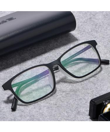 TR Titanium Reading Glasses for Men & Women - Lightweight Blue Light Blocking Eyeglasses 1.5x - Flexible & Stylish - Buy Online on GoSupps.com