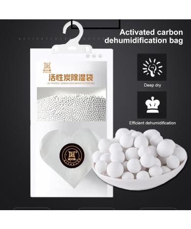 Nasoalne Moisture Absorb Packages - Heart-Shaped 130g Drying Remedies for Closet & Bedroom | Effective Moisture Absorber & Air Dehumidifier - Buy Online on GoSupps.com