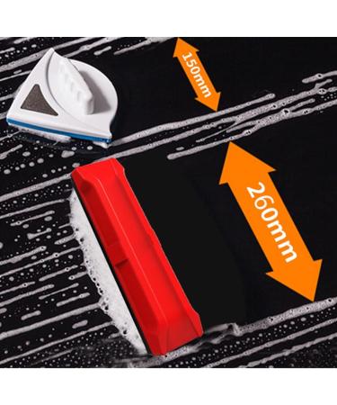 MULOUTSPO Magnetic Double Sided Window Cleaner for Single/Double Glazed Window Glass Cleaner Anti-Falling Blue - Buy Online on GoSupps.com