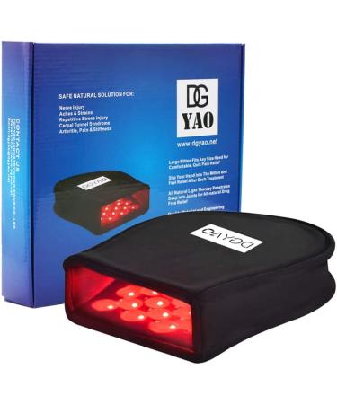 880nm Near Infrared LED Hand Pain Relief Double Side Pad for Finger and Wrist - Red Light Therapy Device - Buy Online on GoSupps.com