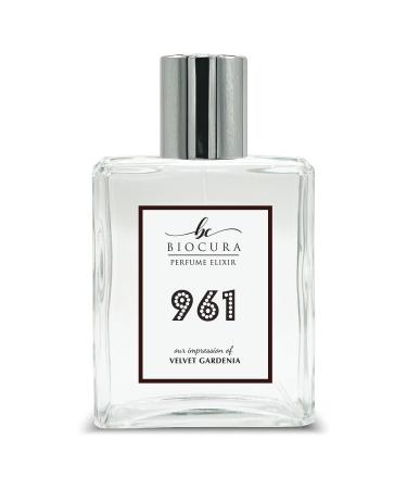 BC Perfume 961 Inspired by Velvet Gardenia For Women & Men Fragrance Dupes Eau de Parfum Bottle 3.4 Fl Oz/100ml