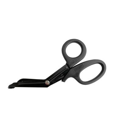 200x first aid scissors knee-bent 18.5 cm black matt bandage scissors Lister scissors rescue scissors