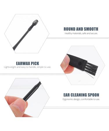Spring Ear Pick Kit - Double-Headed Steel Removers for Wax Removal - Portable Spiral Massage Tool for Home Use - Buy Online on GoSupps.com