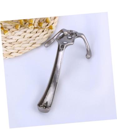 LABRIMP Coat Hooks Hat Vintage Kitchen Dual Silver Wall Hooks Clothes Coat Door Towel Bathroom Hanger Wall Mounted Coat medium As Shown - Buy Online on GoSupps.com