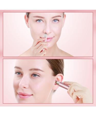 TOUCHBeauty Ear and Nose Hair Trimmer for Women Nose Hair Clipper Women Painless Nose Trimmer Ladies Facial Hair Trimmer Pink - Buy Online on GoSupps.com