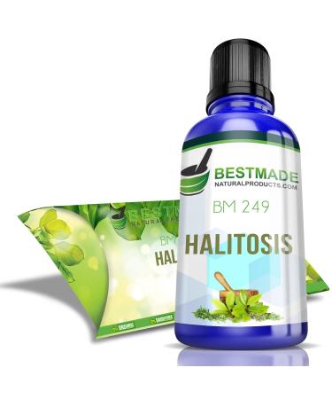 Halitosis BM249,30mL Natural Remedy for Bad Breath Safely Improves Oral Health & Stops Smelly Breath Restores The Balance of Healthy Bacteria in The Mouth & Digestive System