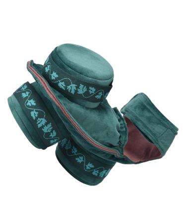 Homsfou 1 piece 3 Moxibusion sets Moxa cover for MOXA containable Moxibusion cover Moxa cover Weap Tool Moxibustion Clothing Brenner Filter velvet