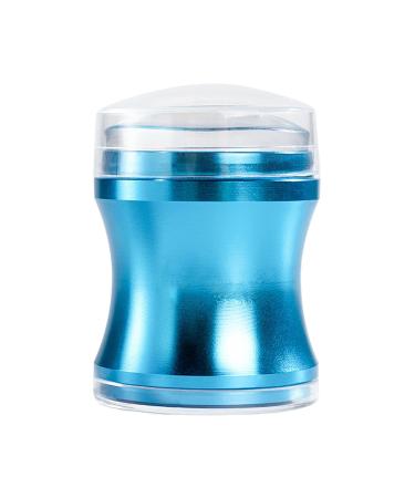 ZQYX Silicone Nail Stamp Transparent French Nail Art Stamper Nail Stamping with Scraper Easy to Use DIY Nail Decoration
