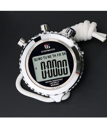 Rolilink Metal Stopwatch - Waterproof Timer for Sports & Competitions - 2 Lap with Backlight - Buy Online on GoSupps.com