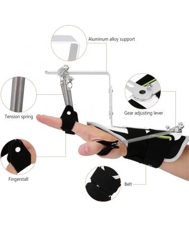 Adjustable Finger Wrist Orthotics Adjustable Hand Rehabilitation Training Finger Orthotics Rehabilitation Training Finger for Stroke Hemiplegia Patients Tendons Exercise - Buy Online on GoSupps.com