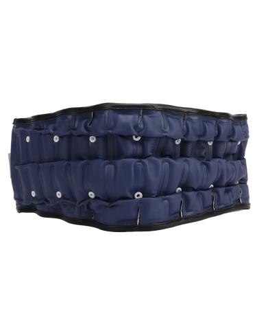 Sorandy fine workmanship inflatable lumbar vertebrae belt light adjustable compression bandage for the lower back blue reduces the pressure on the