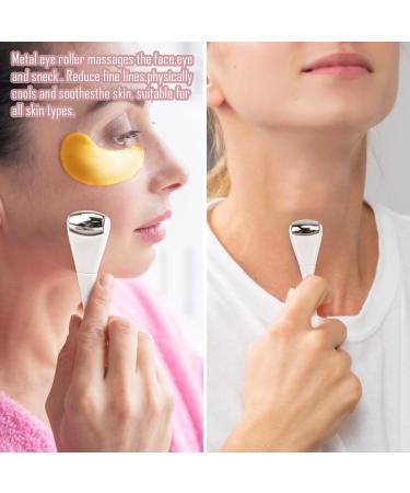 Mini Ice Roller - Handheld Facial Massage Tool for Puffiness Relief | Eye Cream Applicator | Skin Care Essential - Buy Online on GoSupps.com