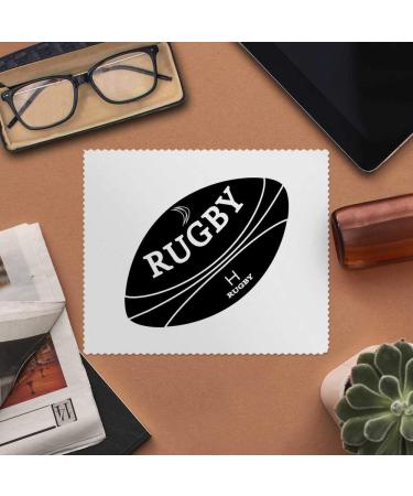 Premium Rugby Ball Microfiber Lens & Eyeglass Cleaning Cloth - LC00020883 | International Shipping Available - Buy Online on GoSupps.com