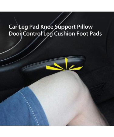 Miss-Aus Universal Leather Auto Kneechoner - Knee Cushion & Support Pillow for Car Interiors | Knee Protection Mat & Footrest Pad - Buy Online on GoSupps.com