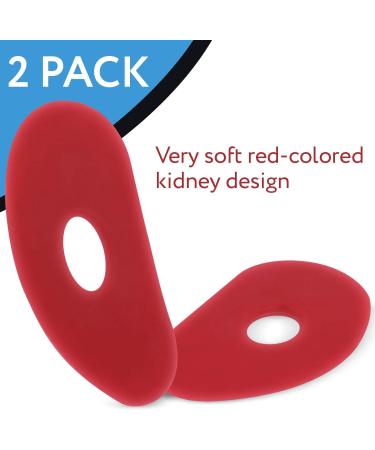 Soft Rib Tool Pack of 2 for Pottery & Clay - Red Shaping Tool for Sculpting & Smoothing Clay Surfaces - Buy Online on GoSupps.com