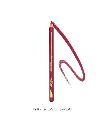 L'Or al Paris Color Riche Le Lipliner 124 S'il Vous Pla t - Long-Lasting Lip Pencil for Precise Application | 4g | 1 Pack - Buy Internationally - Buy Online on GoSupps.com