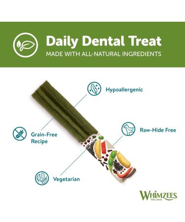Whimzees by Wellness Stix - Natural Grain-Free Dental Care Snacks for Small Dogs | 28 Couch Sticks Size S 420g - Healthy Pet Treats - Buy Online on GoSupps.com