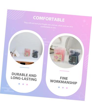 Anneome Ergonomic Removal Tool 200pcs Cotton Swabs Cotton Ear Swabs Ear Cleaning Kit Random Style - Buy Online on GoSupps.com