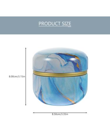 Alipis 5pcs Loose Powder Storage Box Portable Tea Jar Candy Tea Organizer for Tea Bags Sugar Bowl Tinplate - Buy Online on GoSupps.com