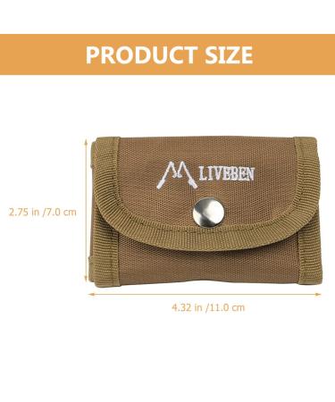 Beaupretty Hair Clippers Razor Travel Case - Shaving Protective Case for Double Edge Safety Razor & Accessories - Khaki - Buy Online on GoSupps.com