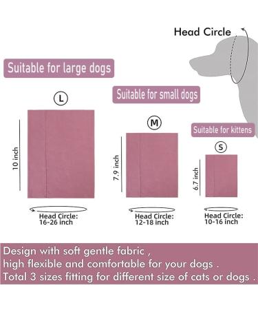 3 Pcs Calming Dog Ear Muffs for Anxiety Relief - Noise Protection & Warmth for Dogs & Cats - Buy Online on GoSupps.com