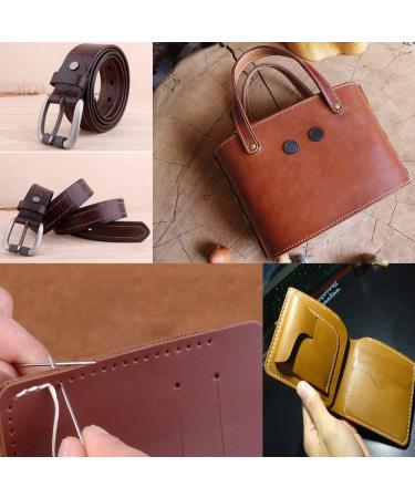 284 Yards Black Leather Sewing Waxed Thread - Long Stitching for DIY Craft & Repair Projects - Buy Online on GoSupps.com