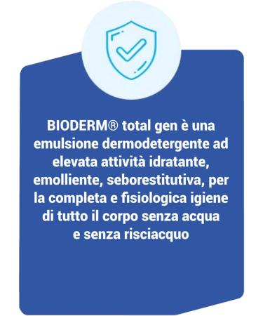 Bioderm Biodermocosmetici Total Gen Cleanser with Thyme and Tea Tree Oil 500ml - Buy Online on GoSupps.com