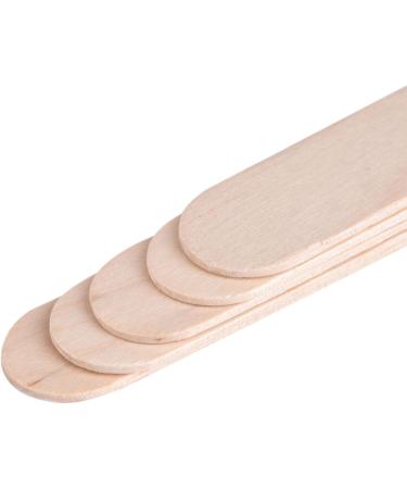 Mavis Laven 100Pcs Wood Waxing Spatula Spatula Disposable Tongue Depressor Body Hair Removal Craft Sticks Waxing Stick - Buy Online on GoSupps.com