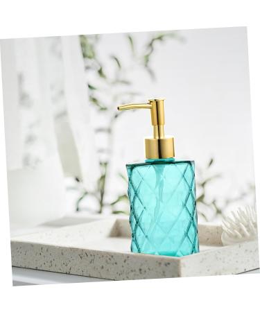 4 oz Glass Lotion Bottles Set - Cucumber Scented Glass Vessels with Lids | 4-Piece Travel & Manual Ornaments for International Shipping - Buy Online on GoSupps.com