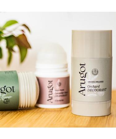 Organic Orchard Lemon Deodorant Sourced & Made in Israel | All Natural for Men & Women No Stain Aluminum Free & Zero Waste | Cruelty Free Vegan Citrus Scent - 1.7 Fl Oz - Buy Online on GoSupps.com