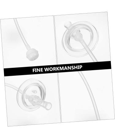 Ibasenice 12 STK Reusable Silicone Straws - Straw Sippy Cup Converter Kit for Baby Bottles - Eco-Friendly Pebble Gel Milk Cup - Transparent (3 Pack) - Buy Online on GoSupps.com