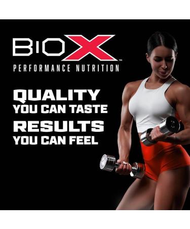 Buy BioX Protein 32 Bar - Delicious High Protein Low Sugar Bar (Fudge Brownie) - 32g Protein 1g Sugar Box of 12 - International Shipping Available - Buy Online on GoSupps.com