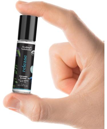 Buy Healing Solutions Head Relief Essential Oil Roll-On | Organic Clove Oil Aromatherapy | 10ml - International Shipping Available - Buy Online on GoSupps.com