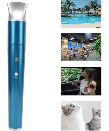 Foldable Cordless Hair Dryer 600W Ionic Hair Dryers with 2 Temps & 3 Speeds Portable Blow Dryer for Home Salon Hotel 360 Rotatable Nozzles Rechargeable Battery (Blue) - Buy Online on GoSupps.com