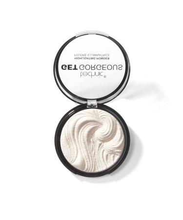 Technic Get Gorgeous Highlighting Powder - Pressed Shimmer Face Makeup Compact with a Shine for a Natural Glow. Shade: Original 6g Original 12 g (Pack of 1)