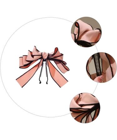 Beatifufu 1pc Bow Banana Clips Accesorios Para Attractive Hair Clip Hair Clickers Hair Barette Ponytail Holder No Tight-fitting Hair Clip Hairplop Hair Barrettes Purple Bracelet Jelly Fabric - Buy Online on GoSupps.com