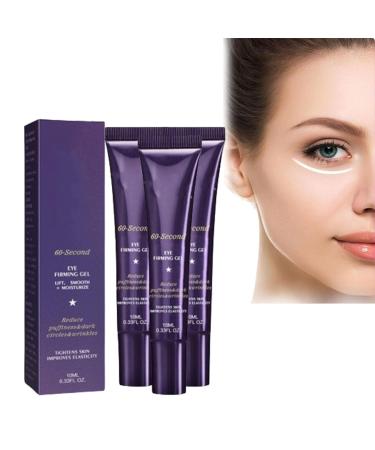 REPWEY 60Second Eye Effects AgeDefying Tinted Firming Gel60 Second Eye Firming GelAntiWrinkle Eye CreamReduce Eye Skin Problems 3 pcs